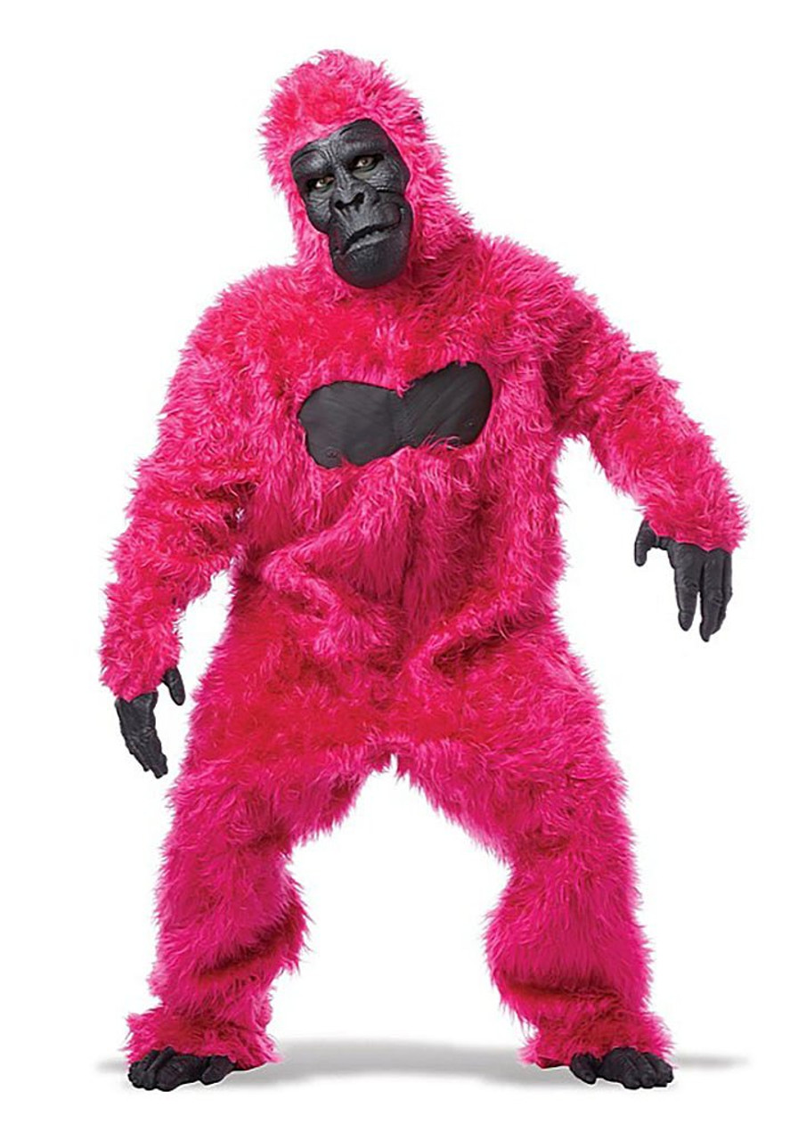 Gorilla Adult Hot Pink Costume | Oya ...